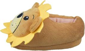 img 3 attached to 🦖 Dino-Sized Comfort for Girls: Memory Boys' Bedroom Slippers