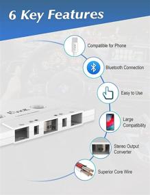 img 3 attached to Enhance Your Music Experience with Elook Cassette Adapter: Compatible System for Portable Audio & Video