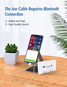 img 2 attached to Enhance Your Music Experience with Elook Cassette Adapter: Compatible System for Portable Audio & Video