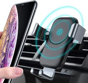 img 4 attached to 📲 TORRAS 2021 Upgrade: Auto-Clamping Wireless Charging Car Mount for iPhone 11 Series/X/XR & Samsung Galaxy S20/S10/S9 Note 20 Ultra10