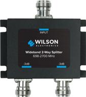 wilson electronics 3 db 2-way splitter: n-female - 50 ohm (859957) - enhancing signal strength and connectivity logo