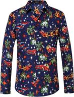 🌺 hawaiian christmas shirts for men by sslr: stylish clothing collection logo