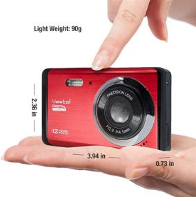 img 2 attached to Kids Digital Camera with 2.8-inch LCD Screen, High Definition Video Camera, Rechargeable Point and Shoot, Compact Portable Camera for Beginner Students Teens
