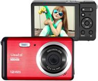 kids digital camera with 2.8-inch lcd screen, high definition video camera, rechargeable point and shoot, compact portable camera for beginner students teens logo