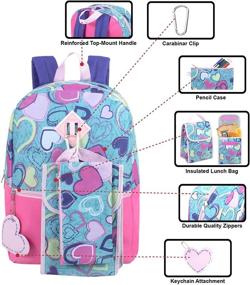 img 3 attached to 🎒 Trailmaker Character School Backpack Lunch: The Ultimate Gear for Kids on the Go!