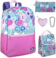 🎒 trailmaker character school backpack lunch: the ultimate gear for kids on the go! logo