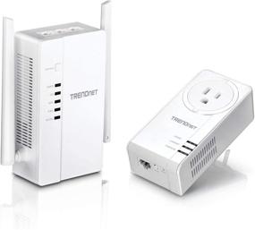 img 4 attached to 🔌 TRENDnet Wi-Fi Everywhere Powerline 1200 AV2 Dual-Band AC1200 Wireless Access Point Kit, TPL-430APK, with 1 x TPL-430AP and 1 x TPL-423E, Dual-Band Wireless AC1200 Access Point, 3 x Gigabit Ports