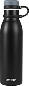 img 4 attached to 🥤 20 oz. Contigo Matterhorn Vacuum-Insulated Stainless Steel Water Bottle