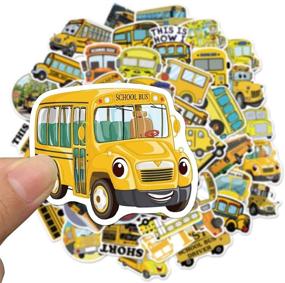 img 3 attached to 🎓 Graduation Scrapbooking Stickers for Class of 2021 Graduates - High School College Party Favor Decorations and Scrapbooking Supplies - School Bus Decals