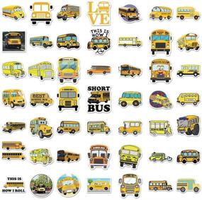 img 1 attached to 🎓 Graduation Scrapbooking Stickers for Class of 2021 Graduates - High School College Party Favor Decorations and Scrapbooking Supplies - School Bus Decals