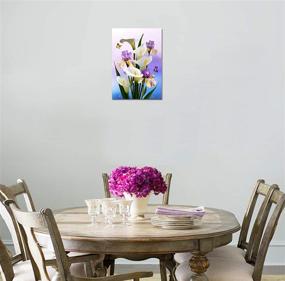 img 3 attached to 🌼 Transform Your Home with SuperDecor 5D Diamond Painting Kits - Stunning Calla Flowers DIY Art for Wall Decor in White and Purple