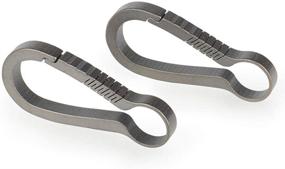 img 4 attached to TISUR Titanium Carabiner: The Ultimate Lightweight Keychain for Versatile Use