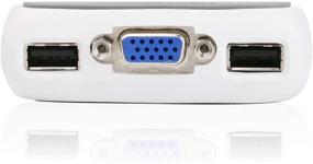 img 3 attached to 💻 Улучшенный VGA USB Компактный переключатель KVM - IOGEAR GCS632U 2 порта