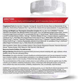 img 2 attached to LeanFire: Next-Gen SLIMVANCE Fat Burner for Weight Loss - Boost Metabolism, Energy, Focus, Force Factor, 120 Capsules