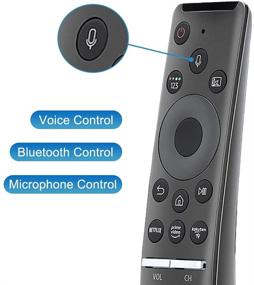 img 3 attached to 📺 Заменительный контроллер Gvirtue для Samsung Smart TV с голосовым микрофоном и Bluetooth BN59-01312A, Samsung 4K 8K UHD Curve TV, Samsung 6 7 8 серия LED LCD QLED 32 40 43 45 49 50 55 60 дюймовый телевизор.