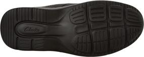 img 1 attached to CLARKS Niland Energy Black Tumble Men's Shoes for Loafers & Slip-Ons