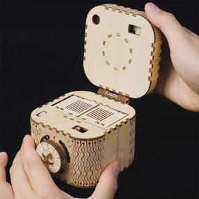 img 1 attached to Optimized ROKR Wooden Mechanical Treasure Projects