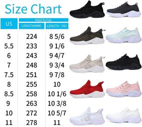 img 3 attached to 👟 UUBARIS Fashion Sneakers: Women's Walking Non Slip Shoes & Athletic Footwear