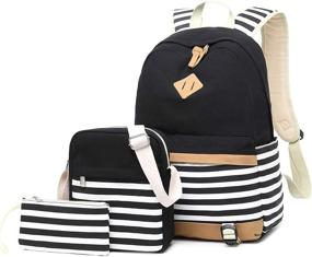 img 4 attached to 🎒 Versatile Girls' Shoulder Backpack: Stylish School Bookbags for Active Students