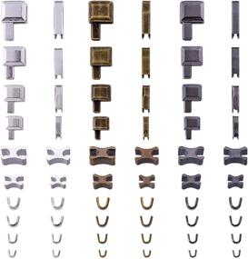 img 4 attached to 🪡 60pcs Metal Zipper Head Sliders for Coats, Jackets, DIY Sewing Replacement - Zipper Bottom Sliders with Retainer Insertion Pin and Stopper Repair Kit (4 Sizes: #3, 5, 8, 10)