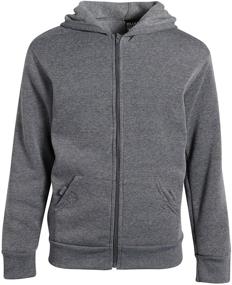 img 3 attached to Quad Seven Fleece Hoodie Charcoal