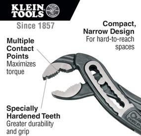 img 3 attached to Универсальные клещи Klein Tools D504-10 Classic Klaw Pump Pliers для эффективного захвата - размер 10 дюймов