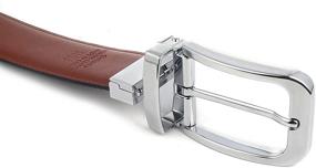 img 1 attached to 👔 Gelante Khaki S Men's Reversible Leather Belt - Rotated 30° (2048) - Enhanced Accessories for Men