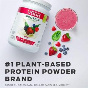 img 2 attached to 🍫 Vega Protein and Greens Chocolate Vegan Protein Powder - 20g Plant Based Protein, Low Carb, Keto, Dairy Free, Gluten Free, Non GMO, Pea Protein for Women and Men (12 Packets)