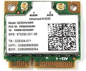 img 4 attached to 🔌 Высокопроизводительная двухдиапазонная WiFi-карта с Bluetooth - RCC Network 6235AN.HMWWB Half Mini PCI Express Advanced-N 6235