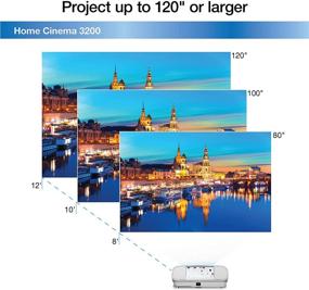 img 2 attached to Epson Home Cinema 3200 - 4K PRO-UHD 3-Chip Projector featuring HDR