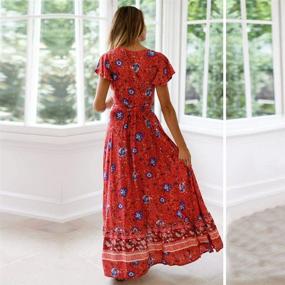 img 1 attached to PRETTYGARDEN Womens Summer Vintage Floral Women's Clothing for Dresses