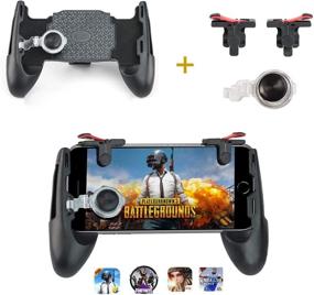 img 4 attached to 🎮 Enhanced Gaming Experience: Mobile Game Controller with Sensitive Shoot and Aim Keys - for IOS and Android