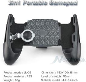 img 3 attached to 🎮 Enhanced Gaming Experience: Mobile Game Controller with Sensitive Shoot and Aim Keys - for IOS and Android
