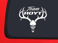 охотничья наклейка team hoyt antlers логотип