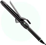 mint professional series curling iron: 1 1/4 inch extra-long 2-heater 🔥 ceramic barrel for perfect medium to large curls - travel-ready dual voltage logo