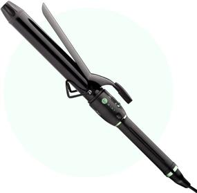 img 4 attached to MINT Professional Series Curling Iron: 1 1/4 inch Extra-Long 2-Heater 🔥 Ceramic Barrel for Perfect Medium to Large Curls - Travel-Ready Dual Voltage