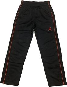 img 1 attached to 👖 Stylish Nike Youth Jordan Track Pants for Boys' Clothing: Shop at Active Now!