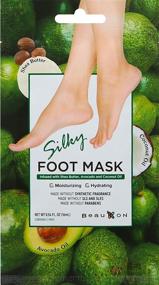 img 2 attached to BeauKON Silky Foot Mask - Moisturizing and Hydrating. No Synthetic Fragrance, SLS, Sles, or Parabens