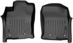 img 4 attached to 🚗 MAXLINER Floor Mats Black - 1st Row Liner Set for 2013-2021 Toyota 4Runner and 2014-2021 Lexus GX460