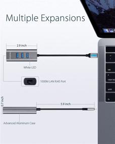 img 1 attached to Алюминиевый компьютер TWOPAN, совместимый с Chromebook Pixelbook