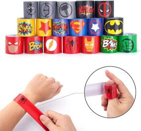 img 1 attached to YCCoo Articles Superhero Birthday Adjustable