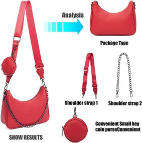 img 3 attached to 👜 Versatile Crossbody Handbags for Women - Shoulder Bags, Wallets, and Totes!