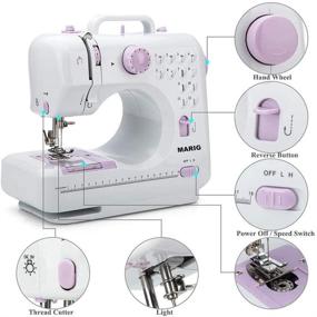 img 2 attached to 🧵 Complete Sewing Machine Bundle: 12 Stitches, Extension Table, Instructional DVD, & Special Thread Box