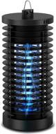 🪰 cderfv bug zapper indoor: 9w powerful insect killer, portable plug-in electric mosquito zapper - effective trap for home, bedroom, living room, kitchen - black, 9w-001 logo