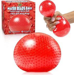 img 4 attached to YoYa Toys Beadeez Squishy Stress Novelty & Gag Toys and Squeeze Toys