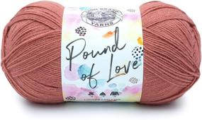 img 3 attached to 🧶 Львиный бренд Терракотовая нить Pound of Love: Высококачественная нить для всех ваших ремесленных проектов