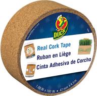 duck brand real cork tape - 1.88-inch x 5-yard roll - single roll (284879) - enhanced seo logo