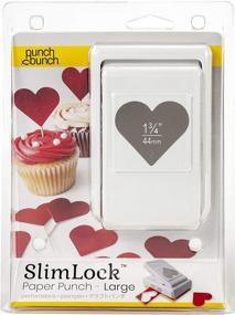 img 4 attached to 📏 Efficient Heart Inch Scrapbooking & Stamping with SlimLock Large Punch