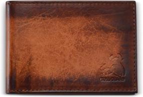 img 4 attached to Authentic Bifold Wallet: Genuine Leather Wallet for Men