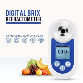 img 3 attached to Lnicez Instruments Digital Brix Refractometer - Accurate 0-55% Range Measurement